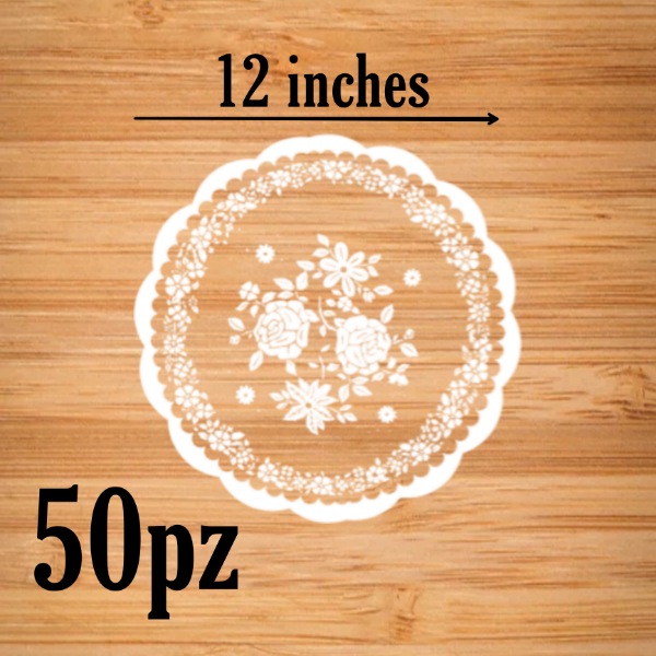 12 Inch Round Doilies