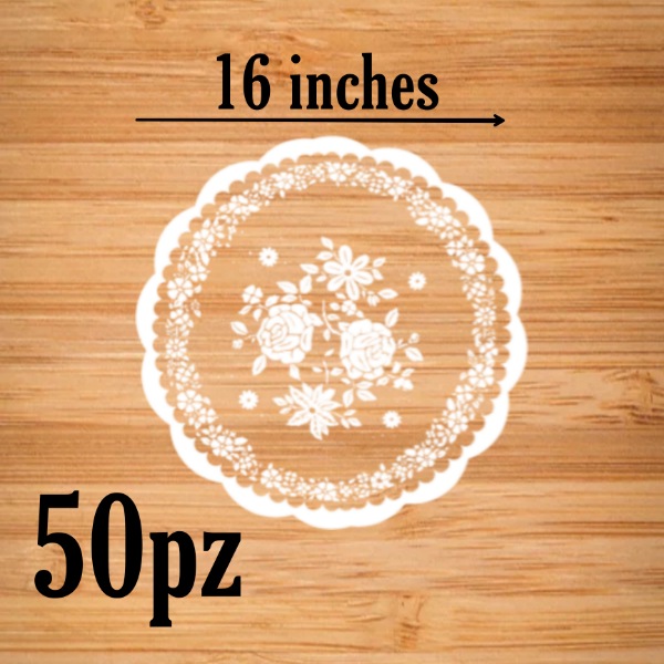 16 Inch Round Doilies
