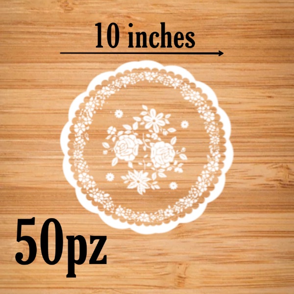 10 Inch Round Doilies