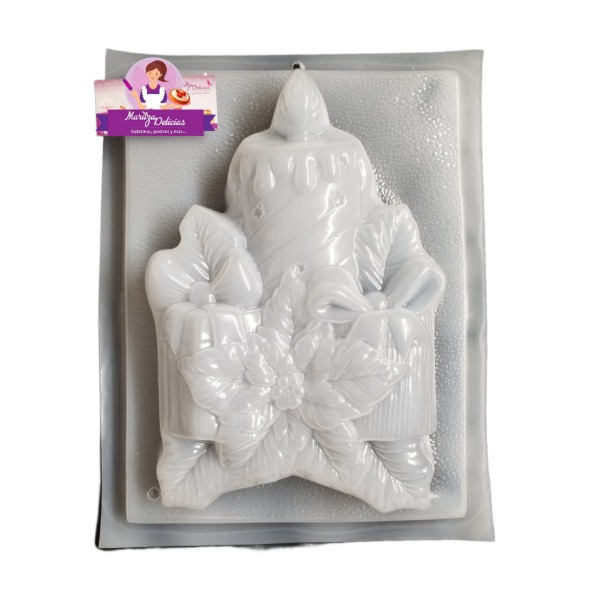 Christmas Candle with Gifts