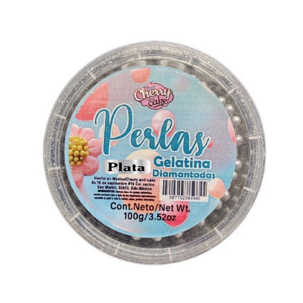 Silver Diamond Pearls