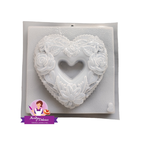 Heart with Flowers