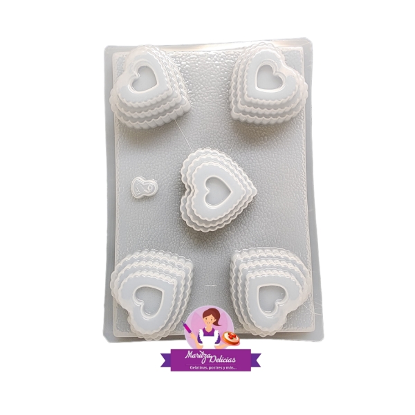 Mini 3 Tier Heart