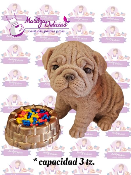Bulldog Puppy 3D