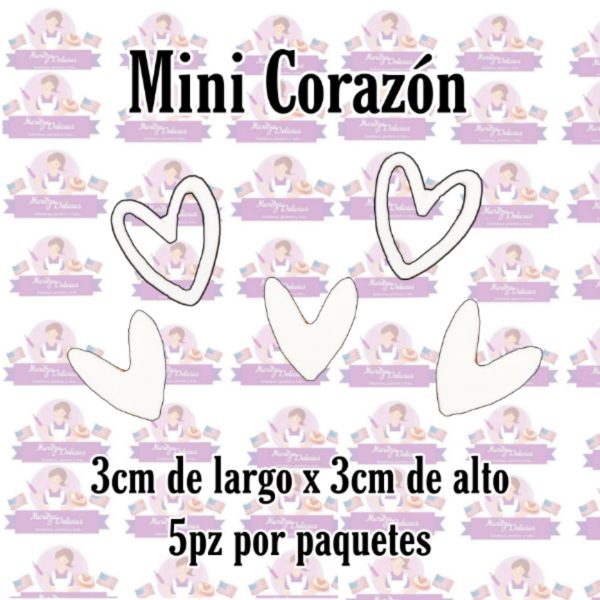 Mini Corazón Sellos