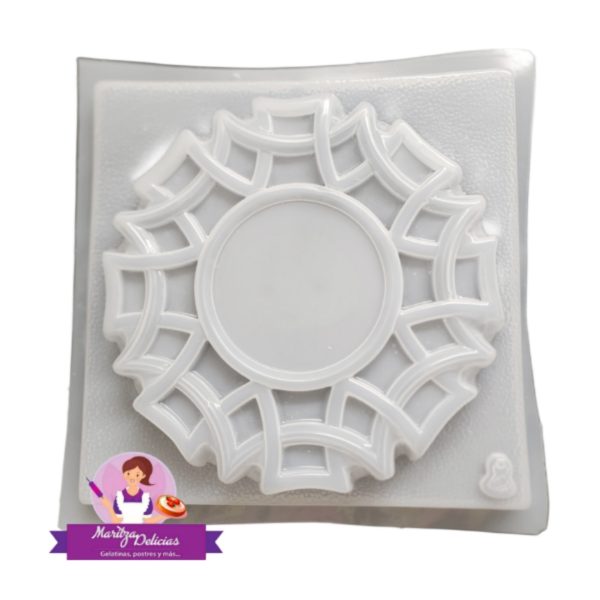 Christmas Snowflake with Center