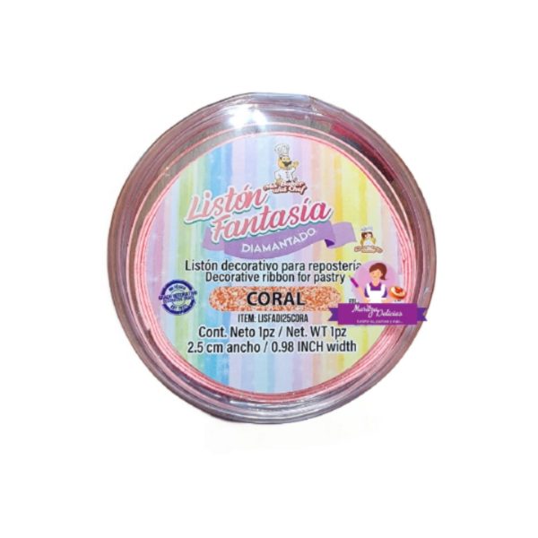 Coral Diamond Lace