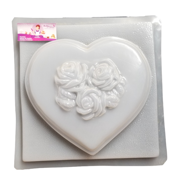 Hearts With Roses In Center
