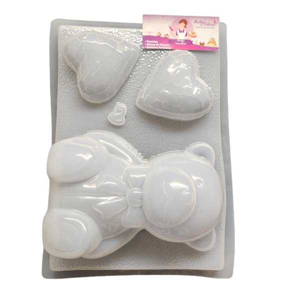 Bear with two hearts