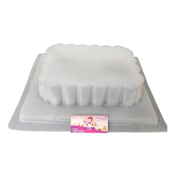 Rectangle with Border 3 liters