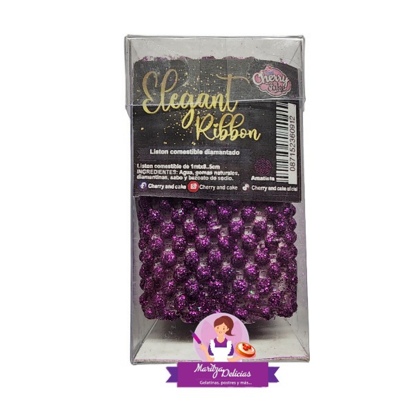 Amethyst Purple Ribbon